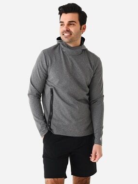 GREYSON Cokato Hoodie Heather Gray Performance Pullover Hoodie Men's XL